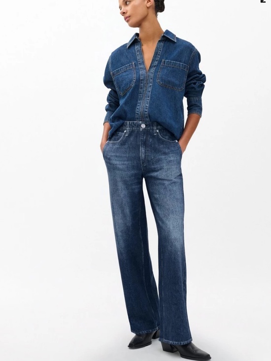 rag & bone Denim - Rag & Bone Miramar Wide-Leg Pants Size Small 27